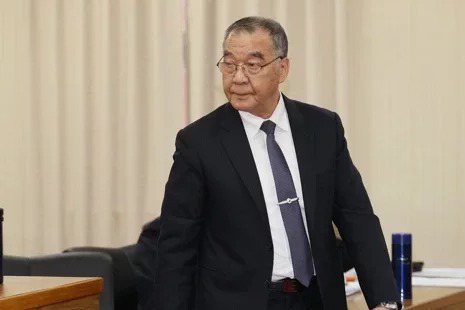 Taiwan’s Defense Minister Chiu Kuo-cheng resigns after news that his son was recruited into prostitution