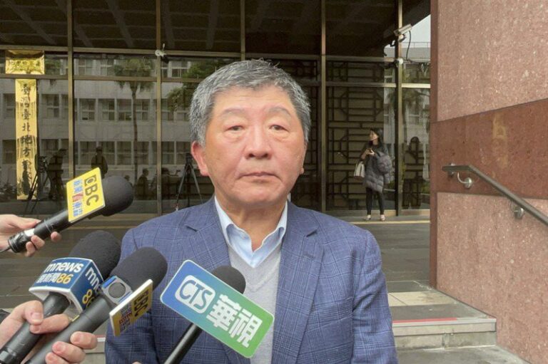 Is it rumored that Taiwan’s former Minister of Health and Welfare Chen Shizhong will take over as political councilor? My four-word response